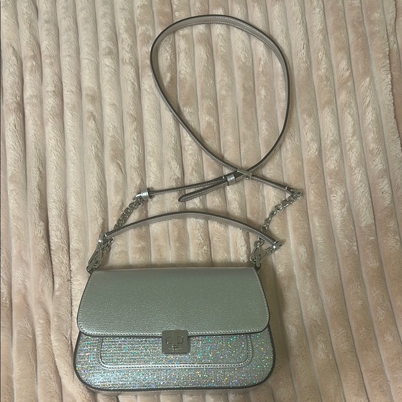 kate spade Handbags - Kate Spade Silver Handbag